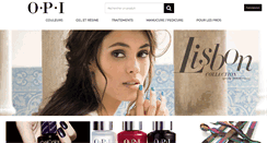 Desktop Screenshot of boutique.opi-france.com